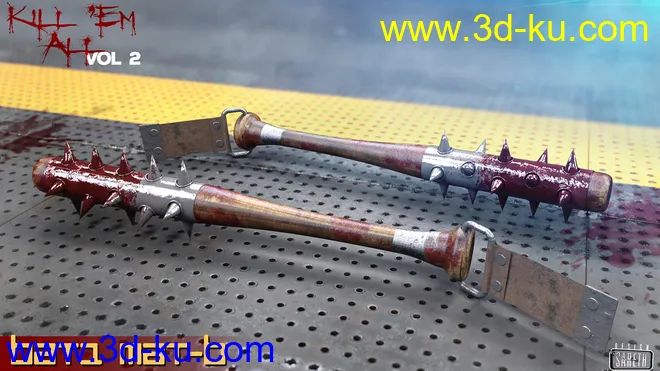 Kill 'Em All-Weapon Set Vol 2 for Genesis 3 and 8模型的图片12