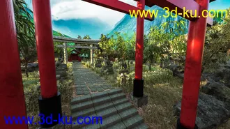 3D打印模型Kitsune Garden的图片