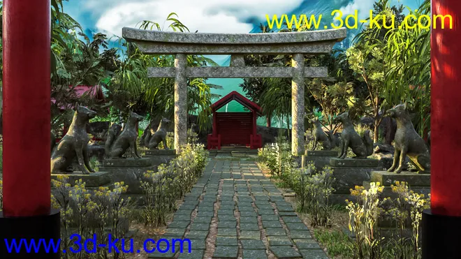 Kitsune Garden模型的图片3