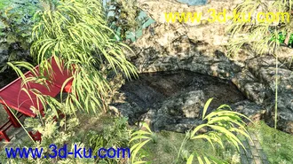 3D打印模型Kitsune Garden的图片