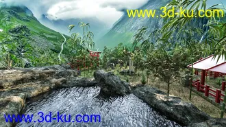 3D打印模型Kitsune Garden的图片