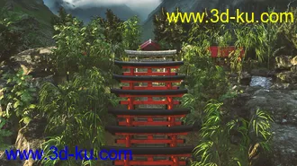 3D打印模型Kitsune Garden的图片