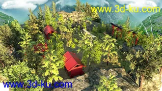 3D打印模型Kitsune Garden的图片