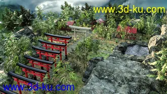 3D打印模型Kitsune Garden的图片