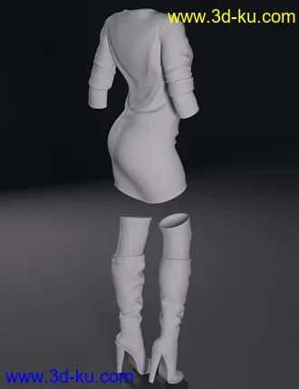 3D打印模型La Serenissima for Genesis 8 Female(s)的图片