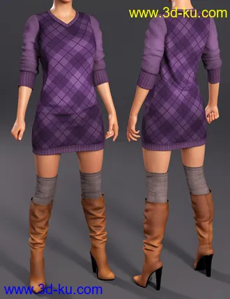 3D打印模型La Serenissima for Genesis 8 Female(s)的图片