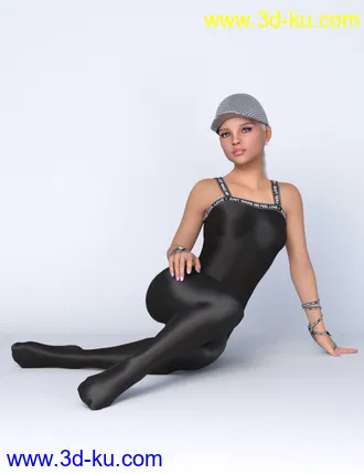 Lali's Spandex Suit 03 for Genesis 8.1 & 8 with dForce模型的图片10