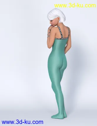 3D打印模型Lali's Spandex Suit 03 for Genesis 8.1 & 8 with dForce的图片