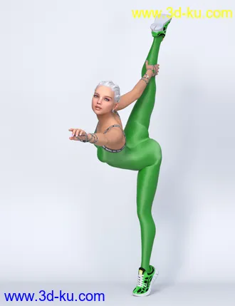 Lali's Spandex Suit 03 for Genesis 8.1 & 8 with dForce模型的图片16