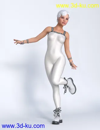 3D打印模型Lali's Spandex Suit 03 for Genesis 8.1 & 8 with dForce的图片