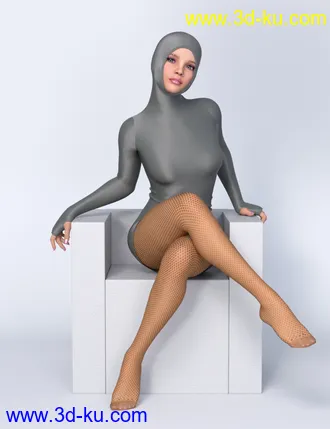 Lali's Spandex Two Dresses with dForce for Genesis 8 and 8.1 Females模型的图片11