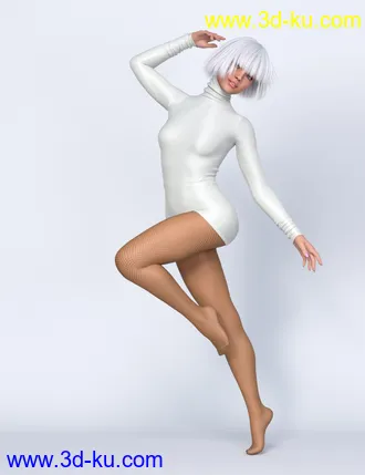 Lali's Spandex Two Dresses with dForce for Genesis 8 and 8.1 Females模型的图片31