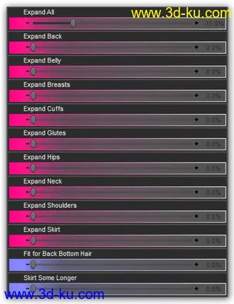 3D打印模型Lali's Spandex Two Dresses with dForce for Genesis 8 and 8.1 Females的图片