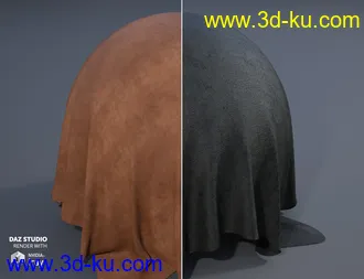 3D打印模型Leather Collection Suede的图片