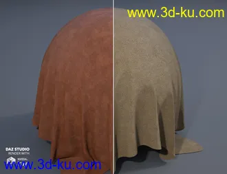 3D打印模型Leather Collection Suede的图片