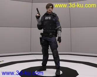3D打印模型Leon Kennedy for G8M的图片