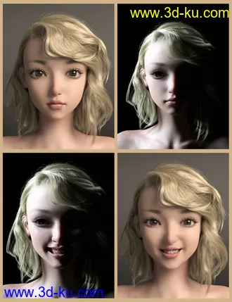 3D打印模型Leona for Genesis 8.1 Female的图片