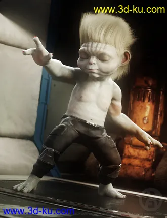 3D打印模型Lil Imp for Genesis 8.1 Male的图片