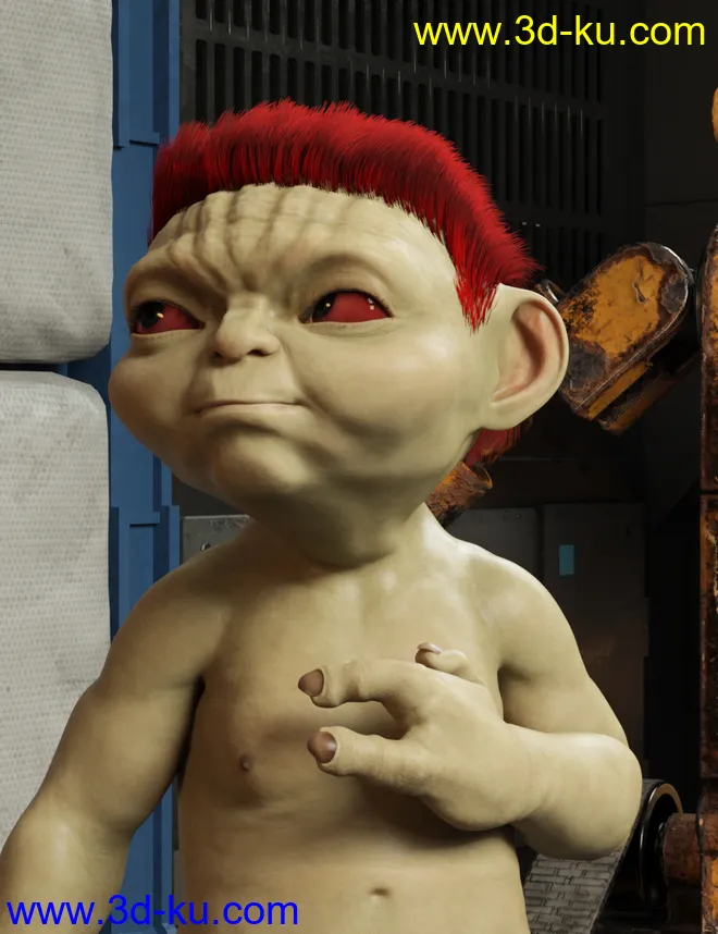 Lil Imp for Genesis 8.1 Male模型的图片5