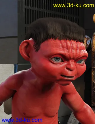 3D打印模型Lil Imp for Genesis 8.1 Male的图片