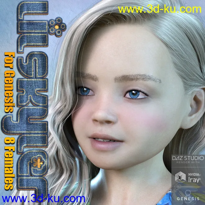 Lil Skyler for Genesis 8 Females模型的图片1
