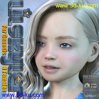 3D打印模型Lil Skyler for Genesis 8 Females的图片