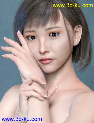3D打印模型Lilian Kan for Genesis 8 Female的图片