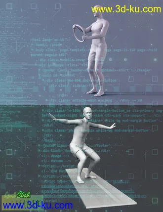 3D打印模型LimbStick for Genesis 3 And Above的图片