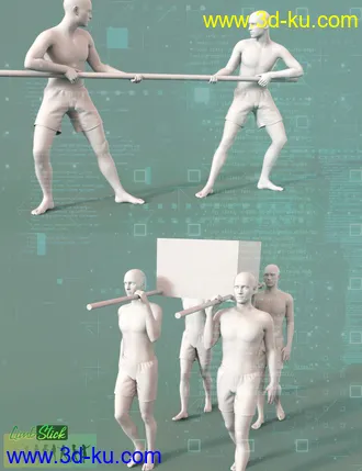 3D打印模型LimbStick for Genesis 3 And Above的图片