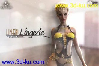 3D打印模型Linen Lingerie for Genesis 8 Females的图片