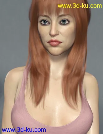 3D打印模型LinLin Character and Hair For Genesis 8 Female(s)的图片