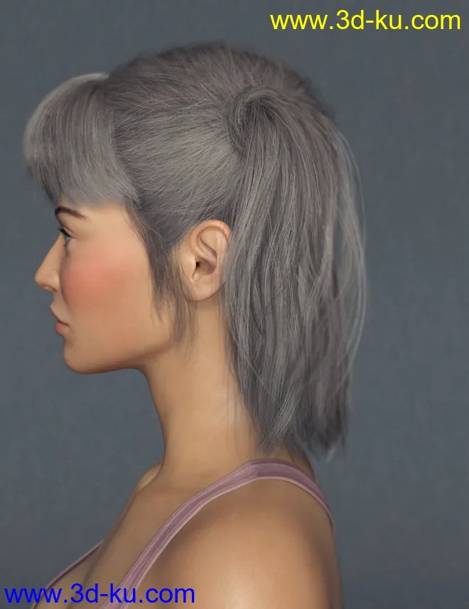 LinLin Character and Hair For Genesis 8 Female(s)模型的图片7