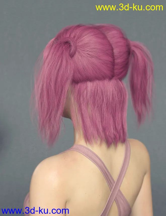 LinLin Character and Hair For Genesis 8 Female(s)模型的图片8