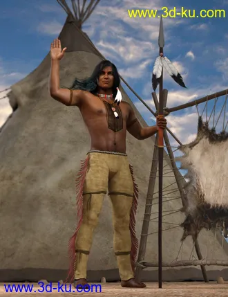 3D打印模型Little Eagle Poses for Genesis 8 Male的图片