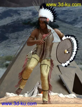 3D打印模型Little Eagle Poses for Genesis 8 Male的图片