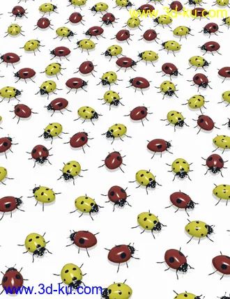 Little Friends Insect Bundle模型的图片5