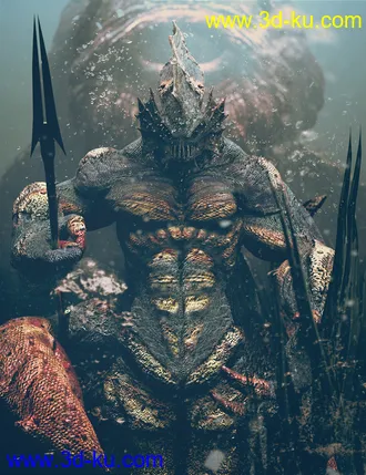 3D打印模型Lord of the Deep的图片