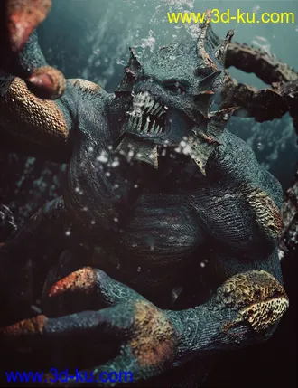 3D打印模型Lord of the Deep的图片