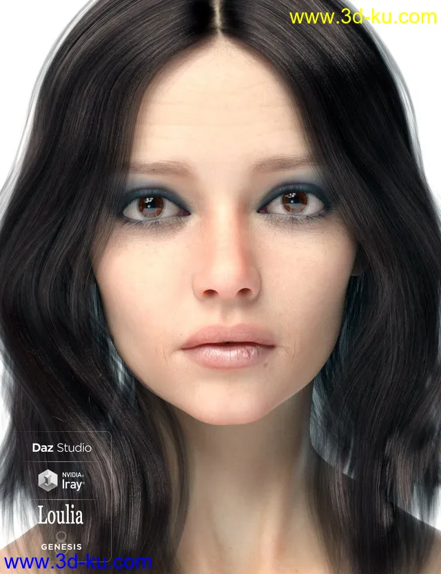 Loulia For Genesis 8 Female模型的图片1