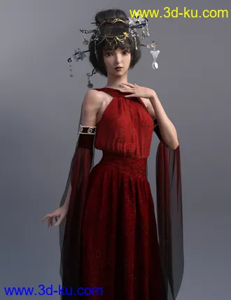 3D打印模型Luoqu for Genesis 8.1 Female的图片