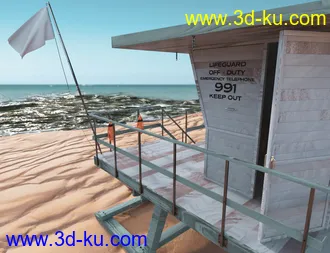 3D打印模型M8 Lifeguard Tower的图片