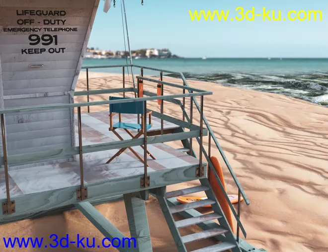 M8 Lifeguard Tower模型的图片5