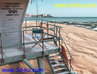 3D打印模型M8 Lifeguard Tower的图片