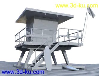 3D打印模型M8 Lifeguard Tower的图片