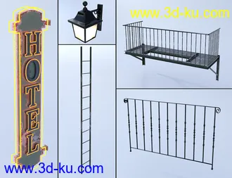 3D打印模型M8 Noir Alley的图片