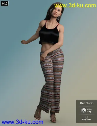3D打印模型Mafalda HD for Genesis 8 Female的图片
