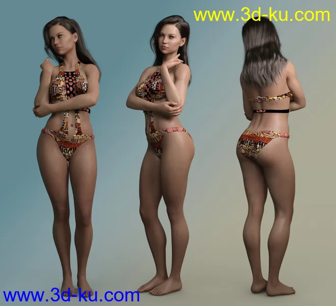 Mafalda HD for Genesis 8 Female模型的图片9