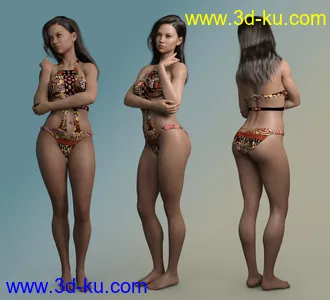 3D打印模型Mafalda HD for Genesis 8 Female的图片