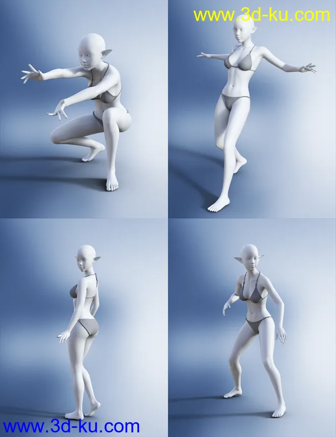 Magical Lady Poses for Genesis 8 Female(s)模型的图片5