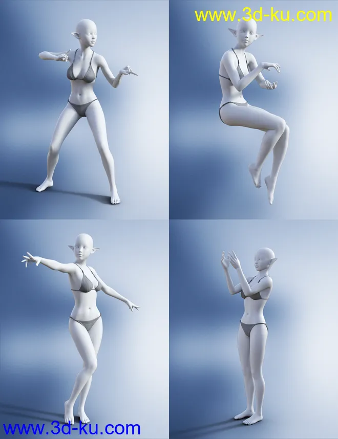 Magical Lady Poses for Genesis 8 Female(s)模型的图片6